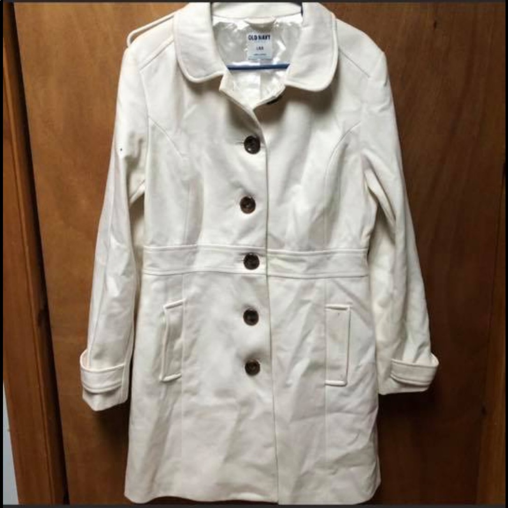 W Large pea coat!